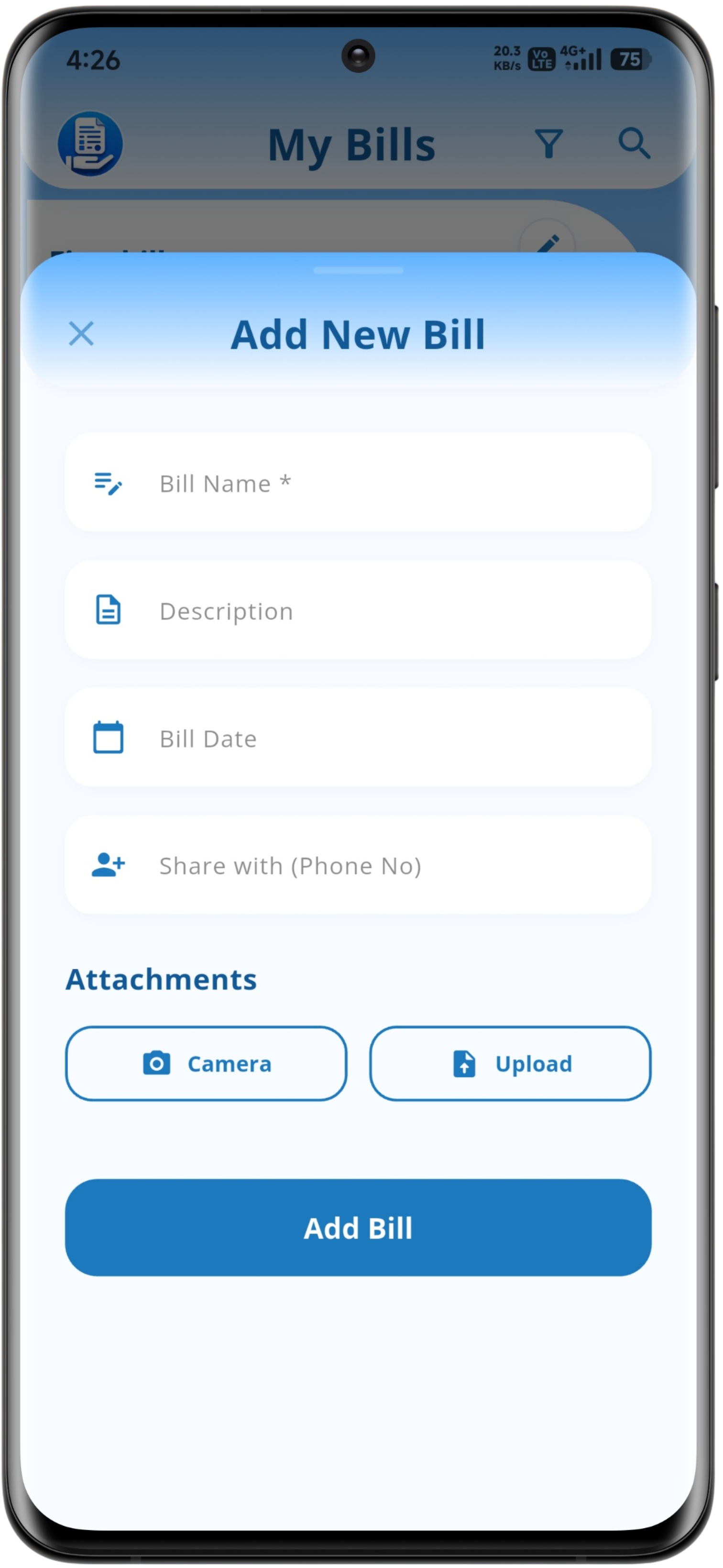 Biller: Smart Bill Manager screen 4