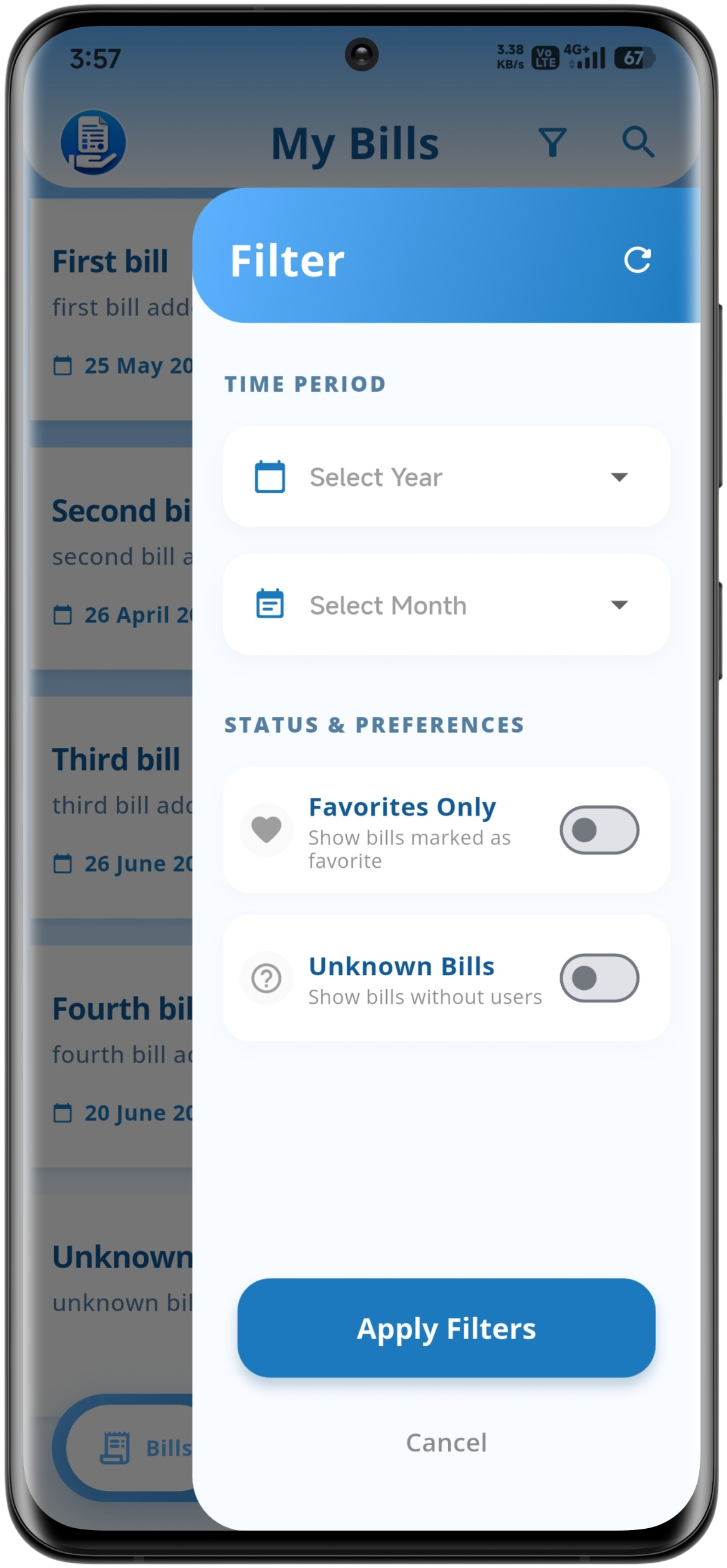 Biller: Smart Bill Manager screen 5