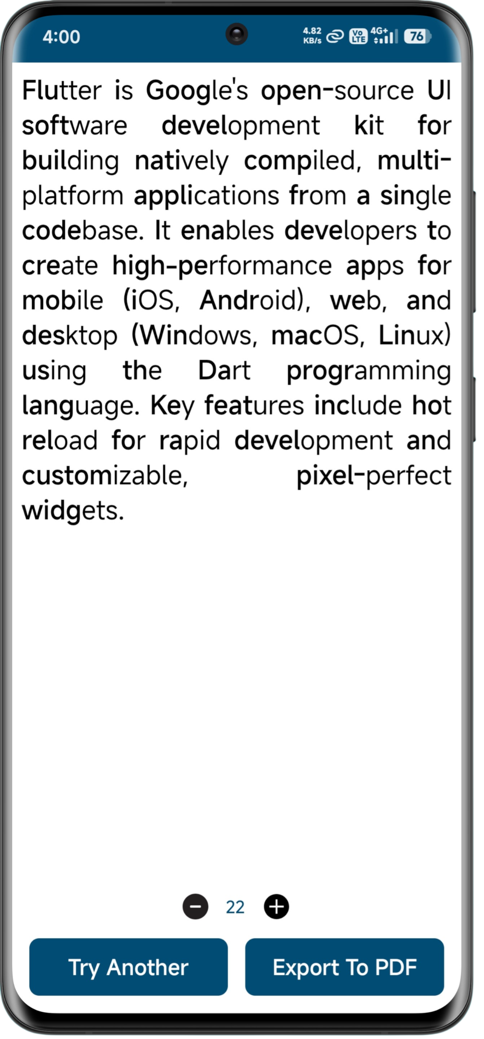 Book Scanner screen 4