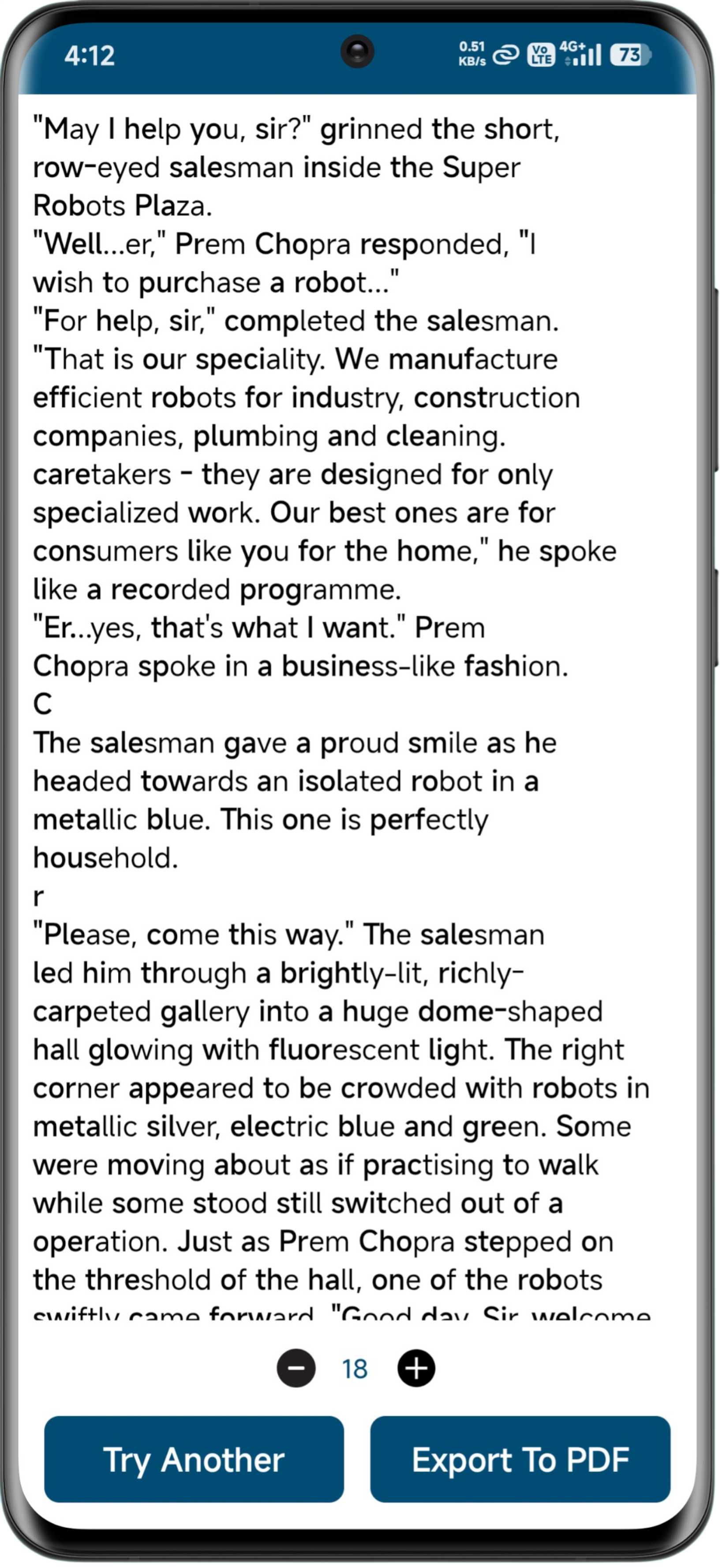 Book Scanner screen 8