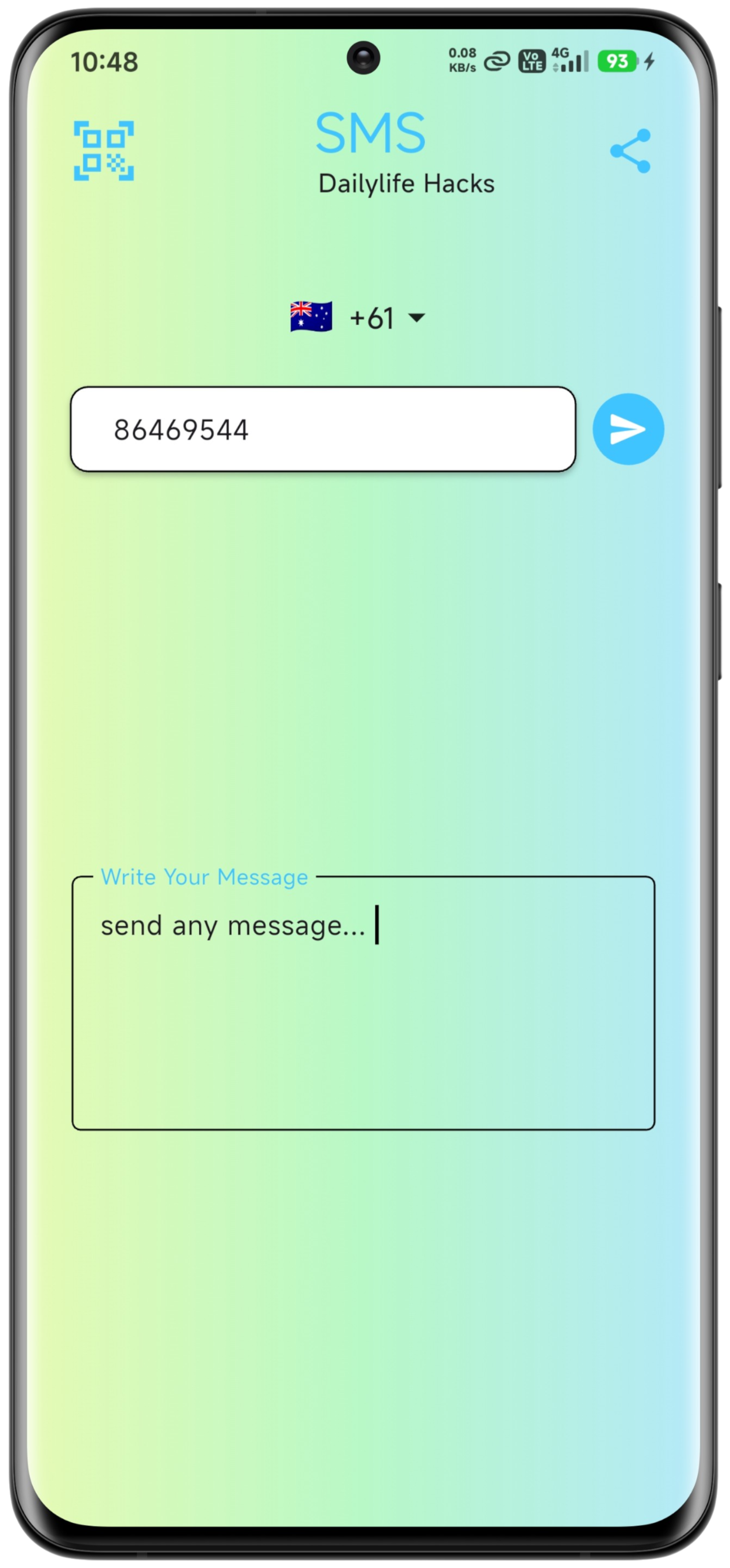 Shortcut: Instant Chat screen 3