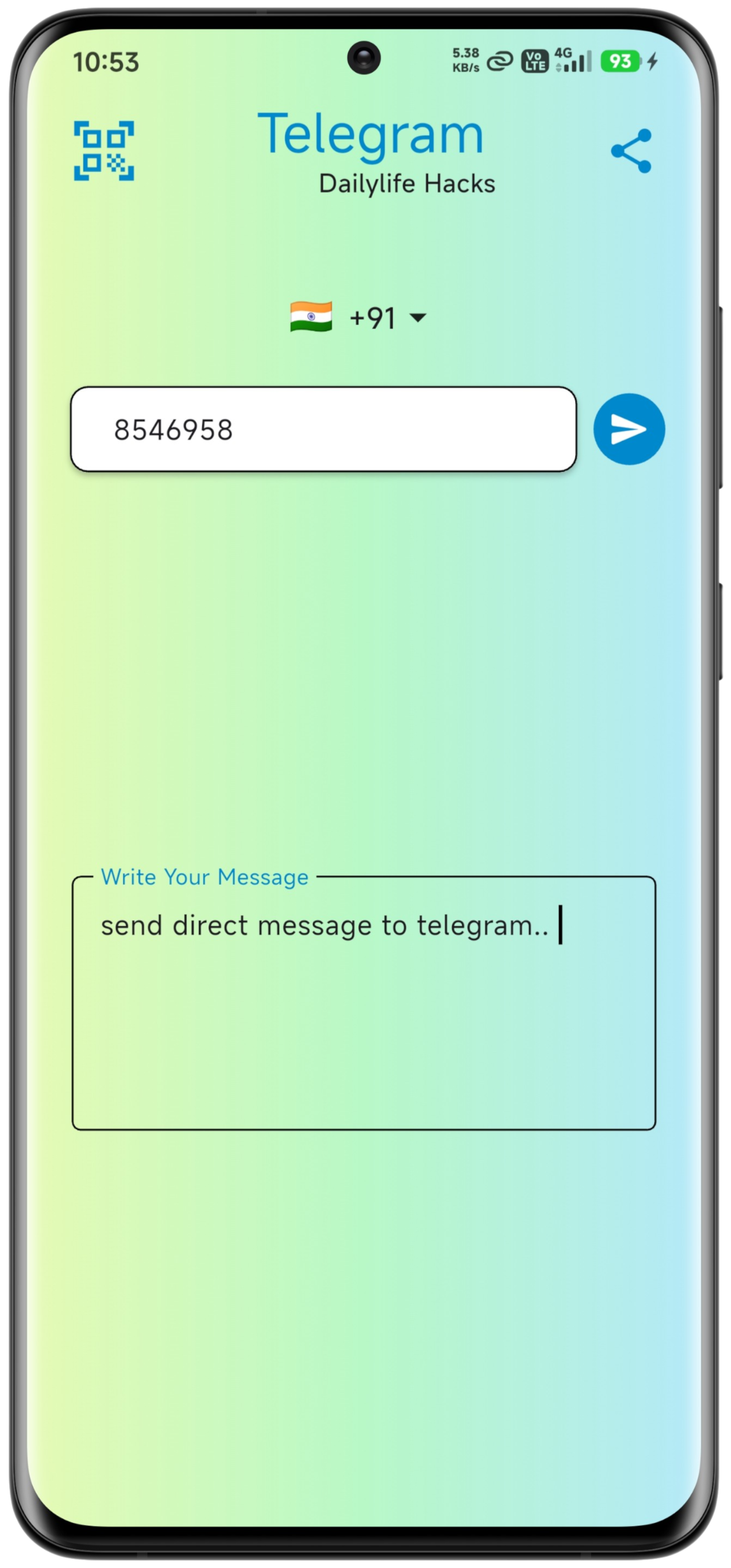 Shortcut: Instant Chat screen 4
