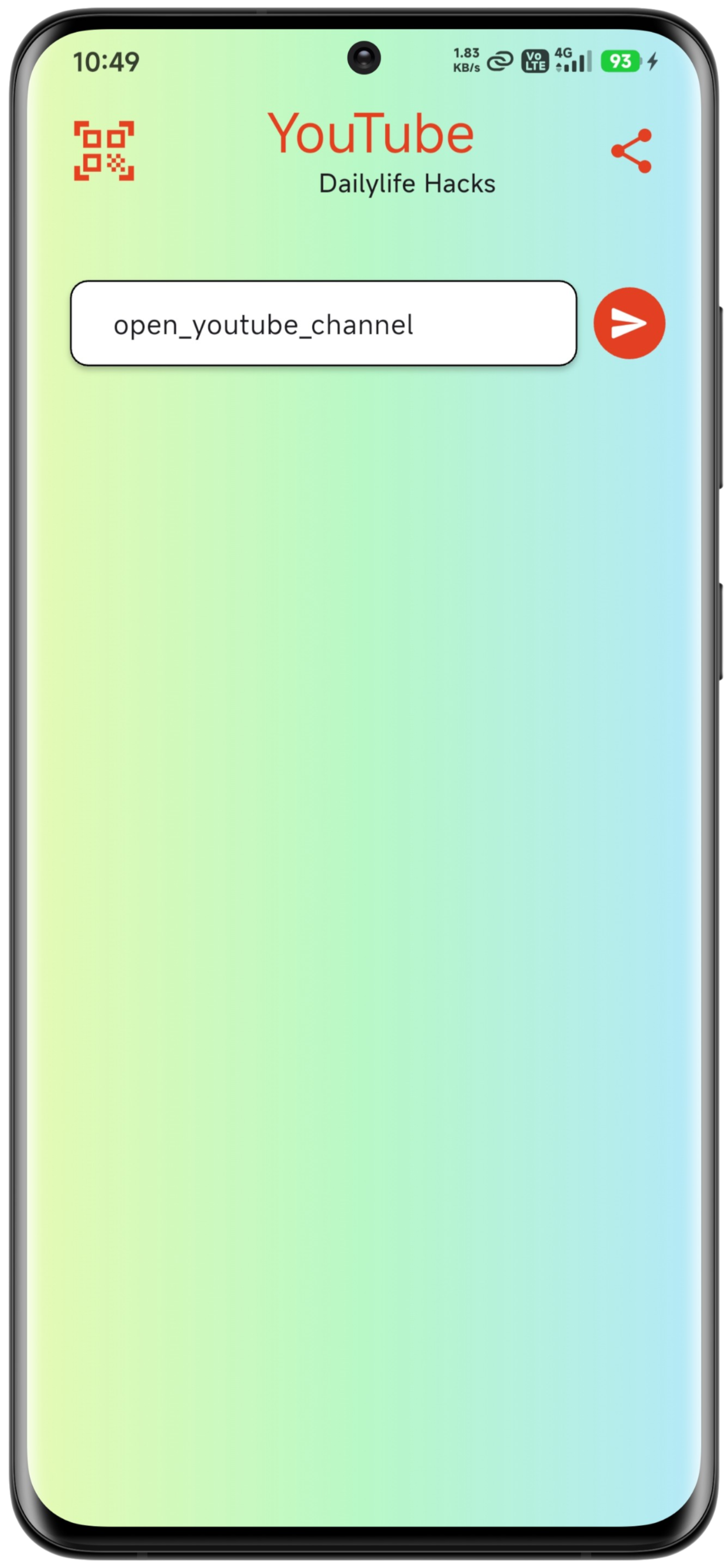 Shortcut: Instant Chat screen 7