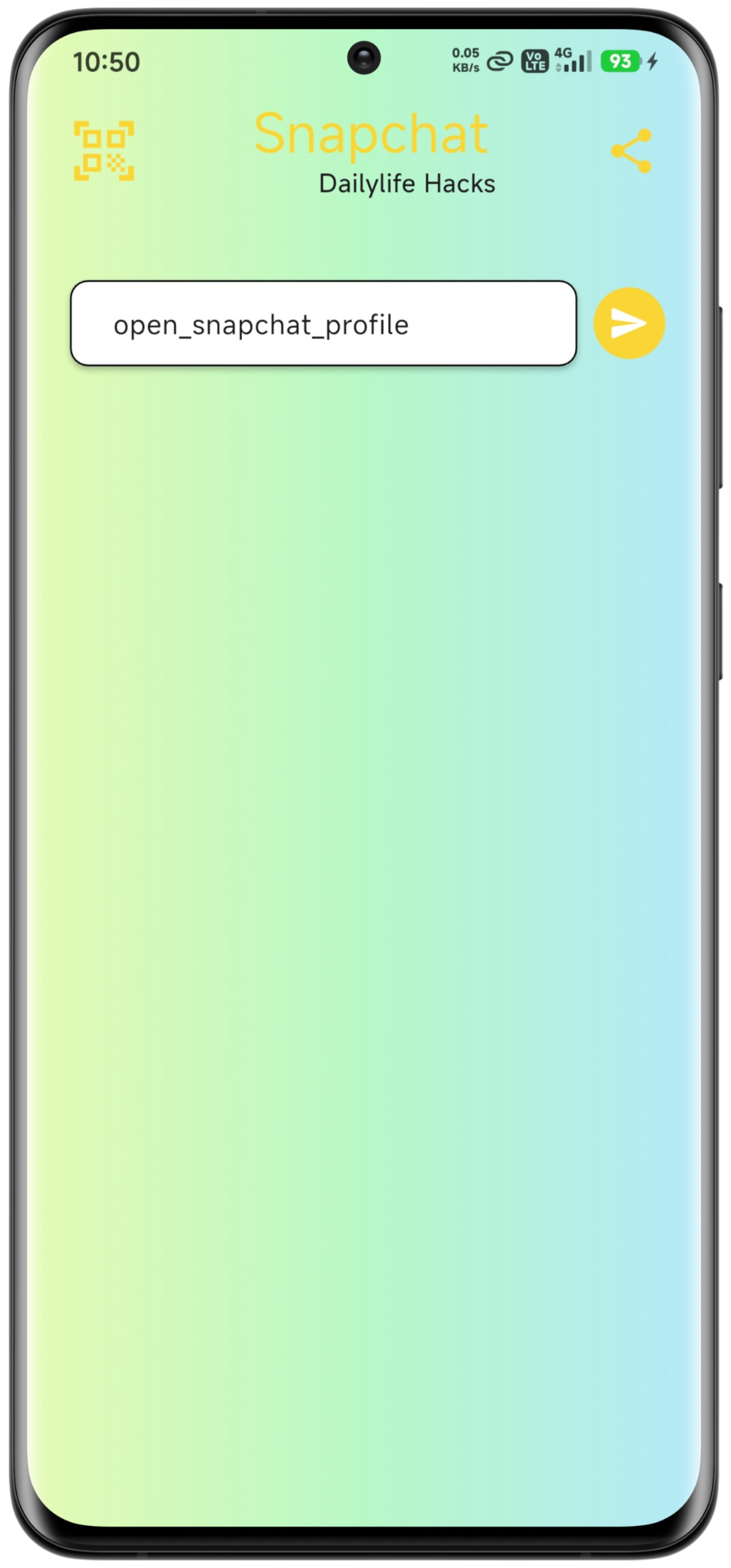 Shortcut: Instant Chat screen 8
