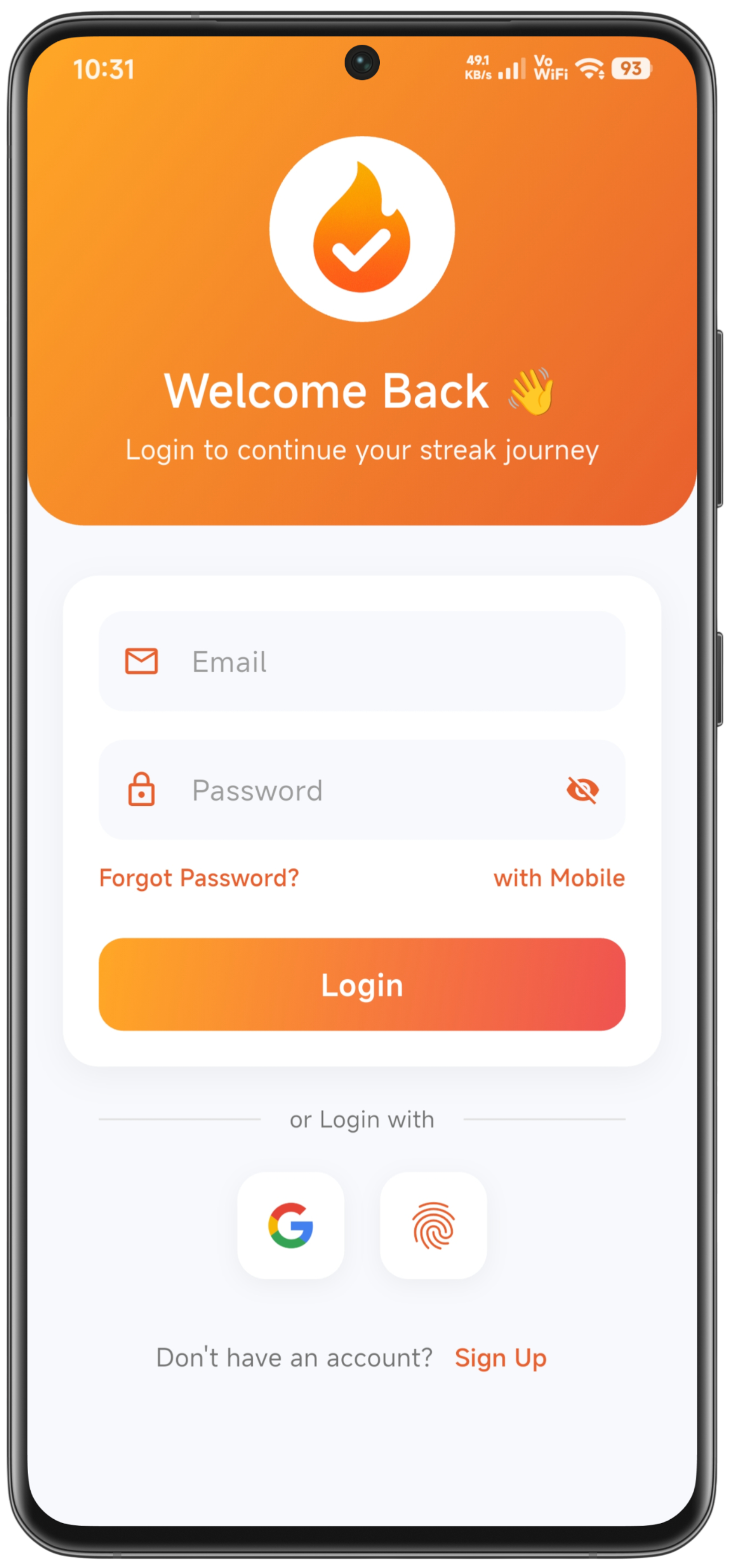 Streak Master screen 1