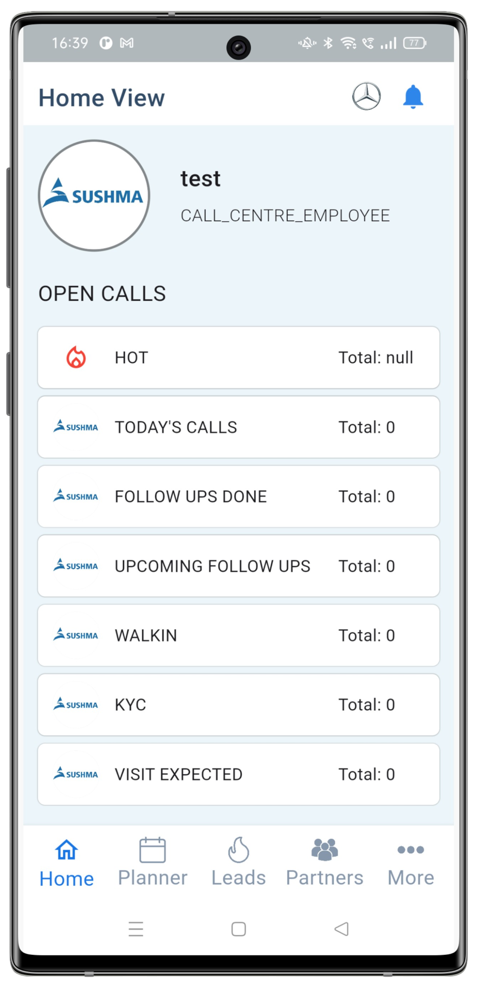 Sushma Sales screen 1