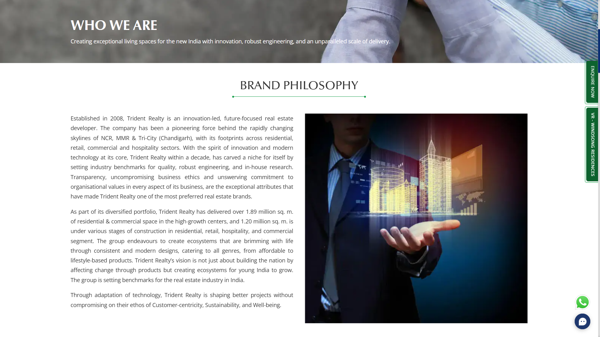 Trident Realty screen 2